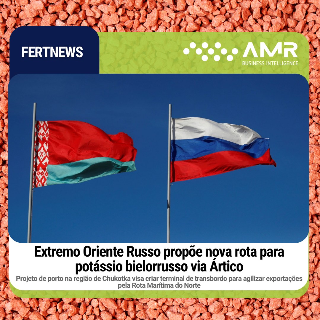 Capa da postagem Extremo Oriente Russo propõe nova rota para potássio bielorrusso via Ártico
