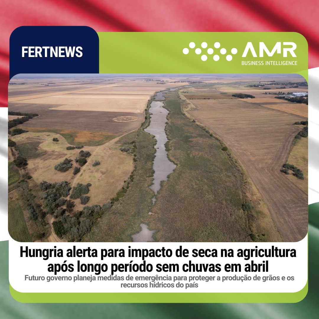 Capa da postagem Hungria alerta para impacto de seca na agricultura após longo período sem chuvas em abril