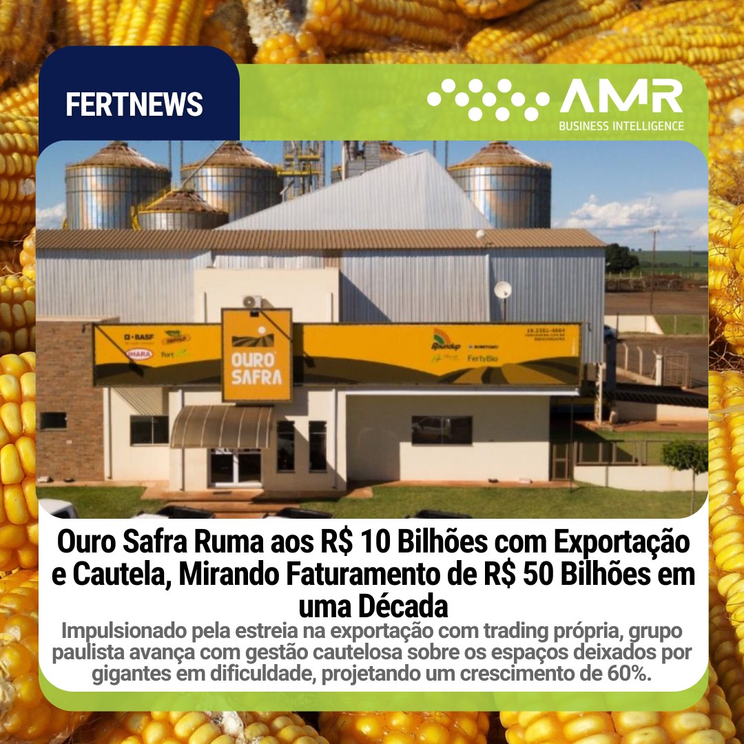 Capa da postagem Ouro Safra Ruma aos R$ 10 Bilhões com Exportação e Cautela, Mirando Faturamento de R$ 50 Bilhões em uma Década
