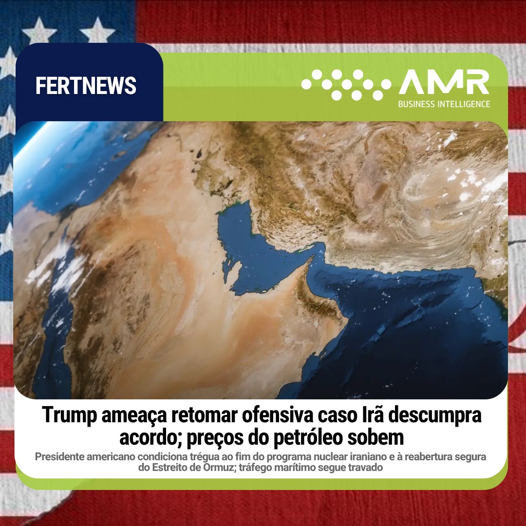 Capa da postagem Trump ameaça retomar ofensiva caso Irã descumpra acordo; preços do petróleo sobem