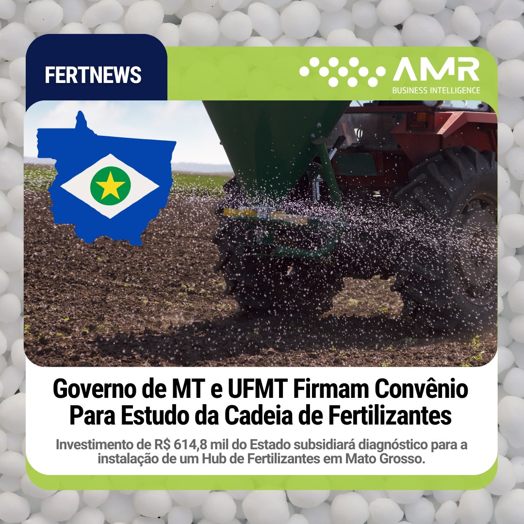 Capa da postagem Governo de MT e UFMT firmam convênio para estudo da cadeia de fertilizantes