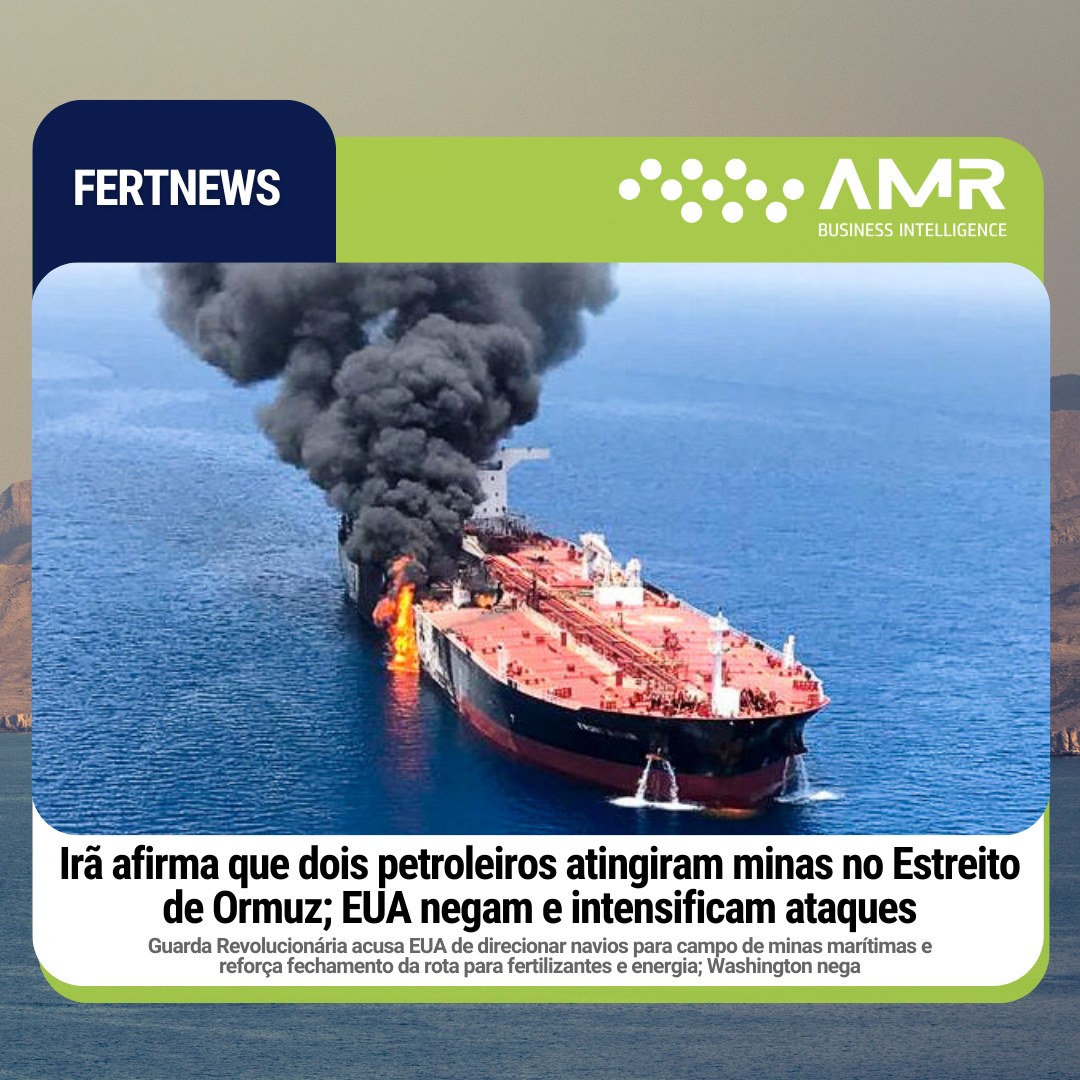 Capa da postagem Irã afirma que dois petroleiros atingiram minas no Estreito de Ormuz; EUA negam e intensificam ataques