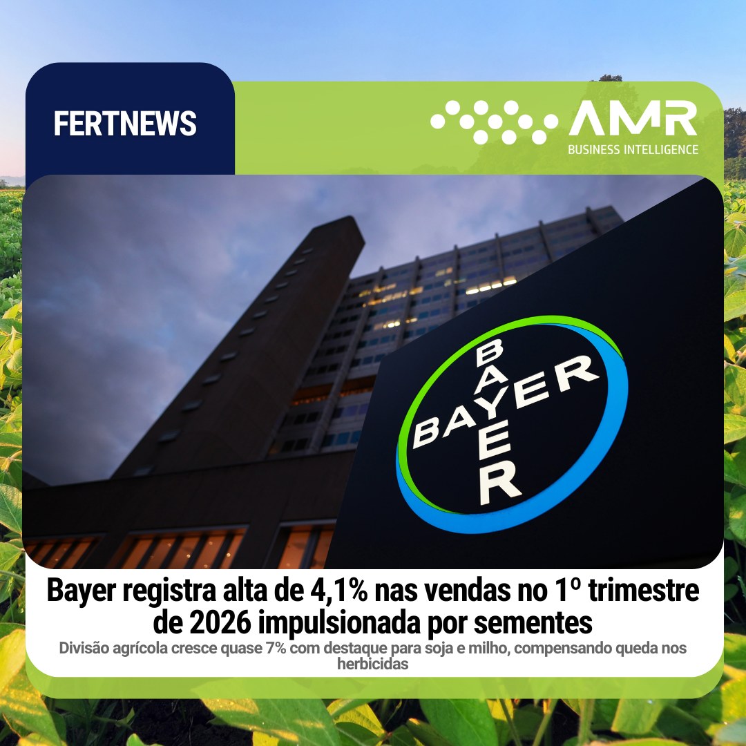 Capa da postagem Bayer registra alta de 4,1% nas vendas no 1º trimestre de 2026 impulsionada por sementes