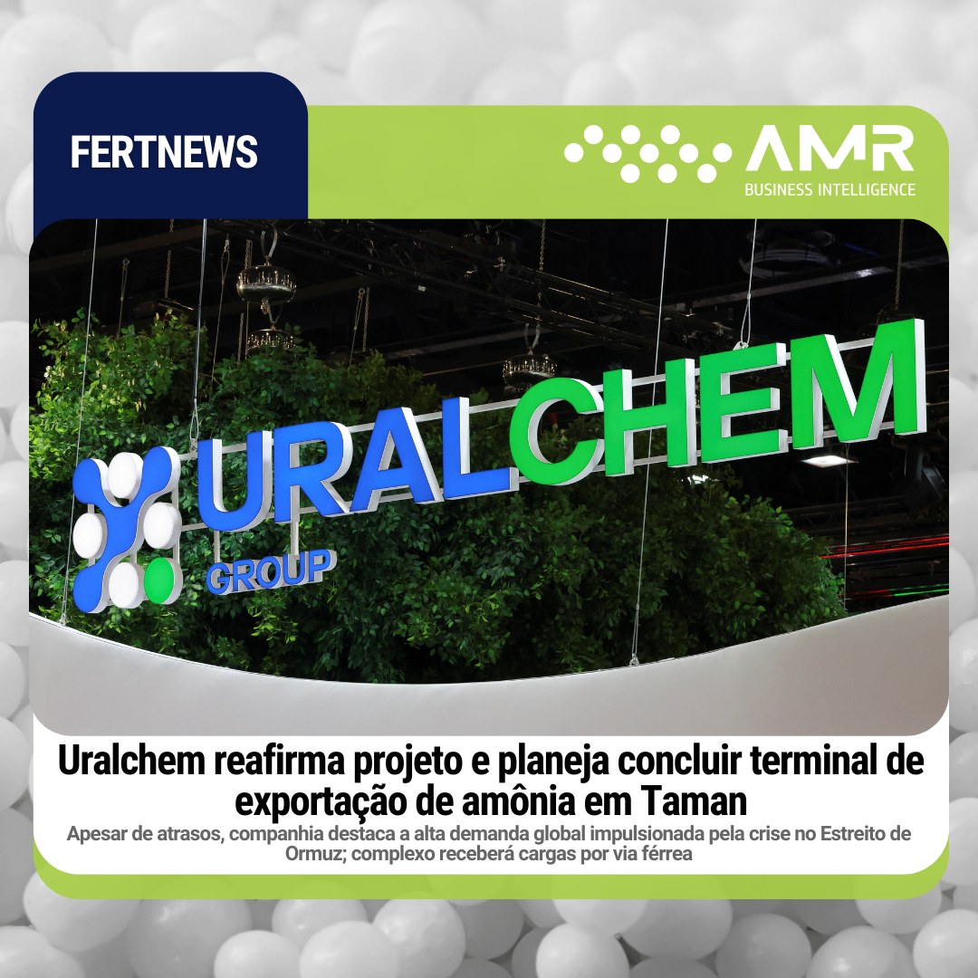 Capa da postagem Uralchem reafirma projeto e planeja concluir terminal de exportação de amônia em Taman