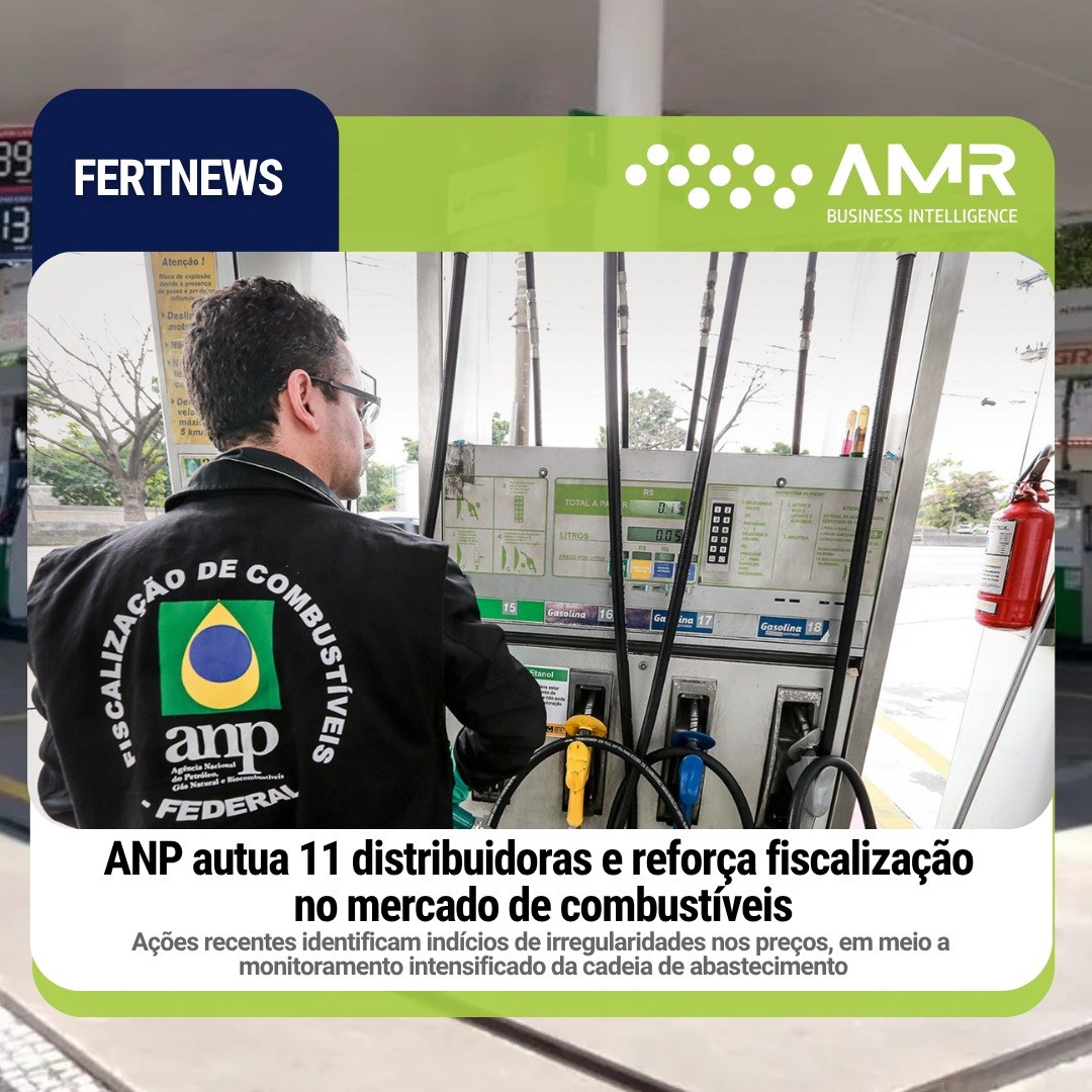 Capa da postagem ANP autua 11 distribuidoras e reforça fiscalização no mercado de combustíveis