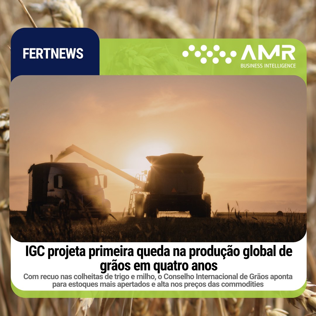 Capa da postagem IGC projeta primeira queda na produção global de grãos em quatro anos