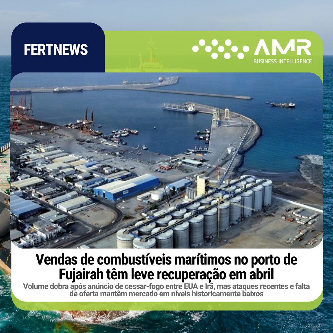 Capa da postagem Vendas de combustíveis marítimos no porto de Fujairah têm leve recuperação em abril