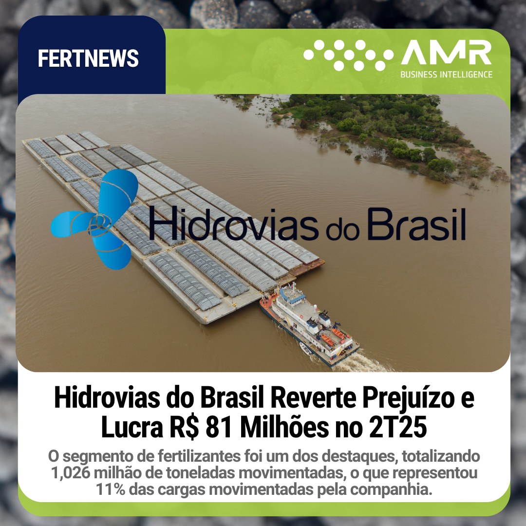 Capa da postagem Hidrovias do Brasil Reverte Prejuízo e Lucra R$ 81 Milhões no 2T25