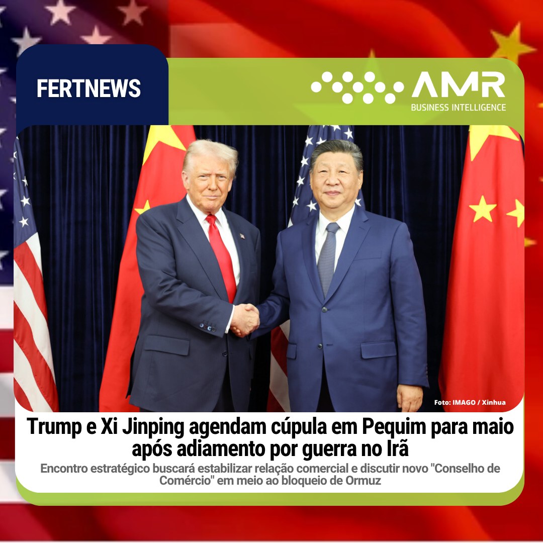 Capa da postagem Trump e Xi Jinping agendam cúpula em Pequim para maio após adiamento por guerra no Irã