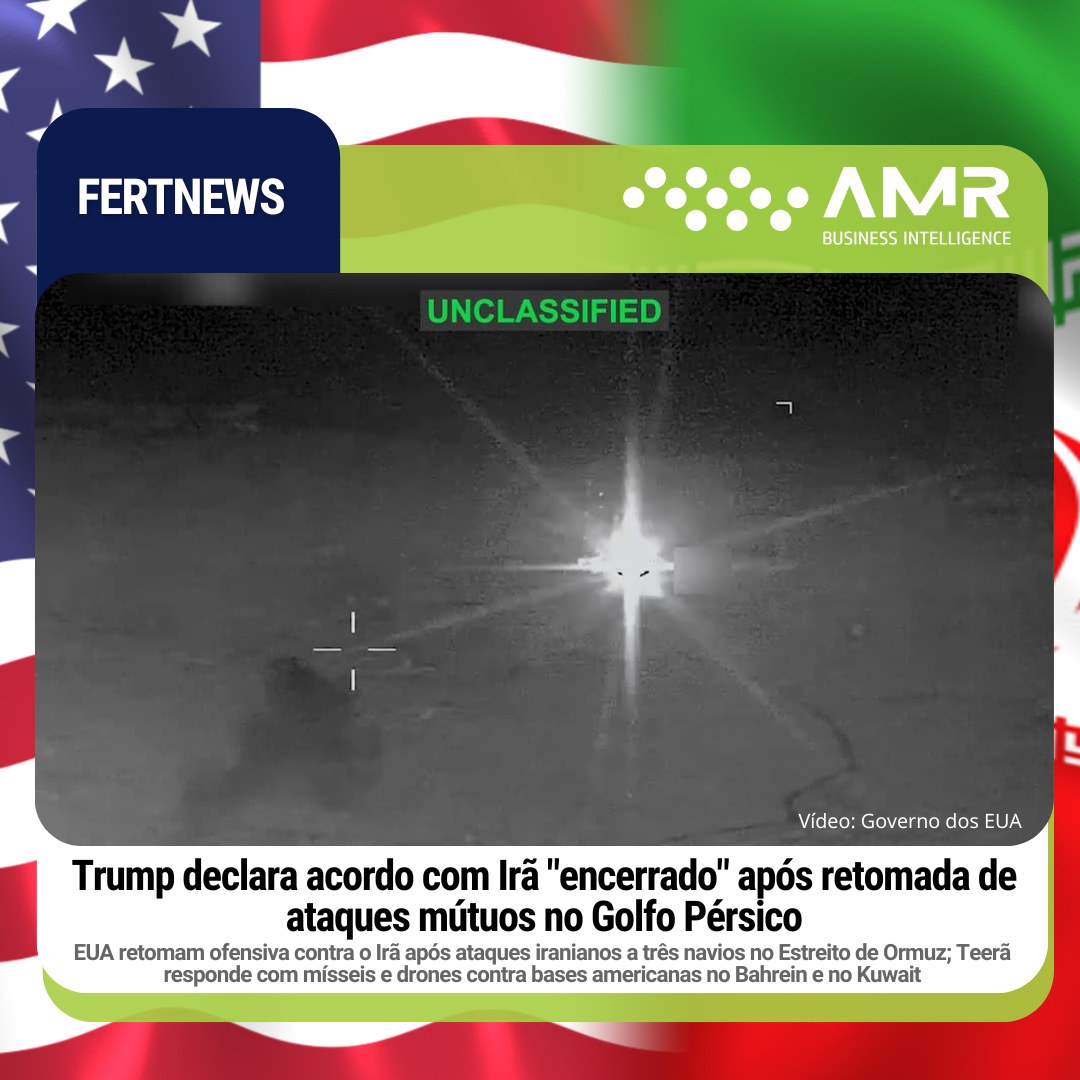 Capa da postagem Trump declara acordo com Irã "encerrado" após retomada de ataques mútuos no Golfo Pérsico