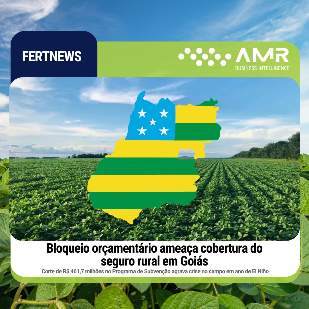 Capa da postagem Bloqueio orçamentário ameaça cobertura do seguro rural em Goiás