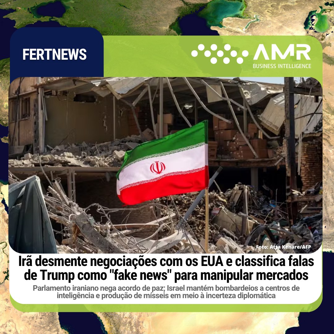 Capa da postagem Irã desmente negociações com os EUA e classifica falas de Trump como "fake news" para manipular mercados