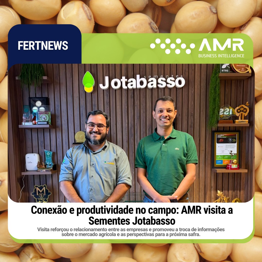 Capa da postagem Conexão e produtividade no campo: AMR visita a Sementes Jotabasso