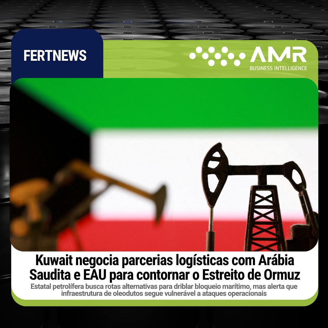 Capa da postagem Kuwait negocia parcerias logísticas com Arábia Saudita e EAU para contornar o Estreito de Ormuz