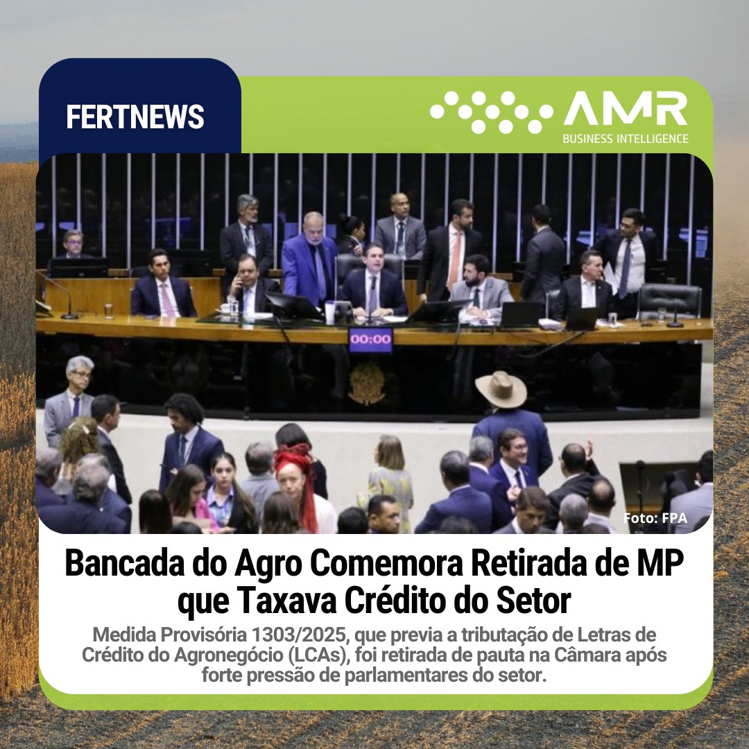 Capa da postagem Bancada do Agro Comemora Retirada de MP que Taxava Crédito do Setor