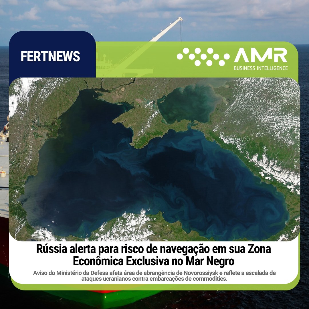 Capa da postagem Rússia alerta para risco de navegação em sua Zona Econômica Exclusiva no Mar Negro