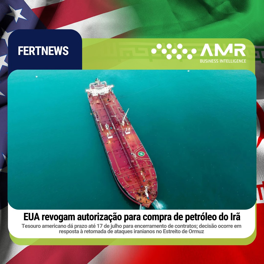 Capa da postagem EUA revogam autorização para compra de petróleo do Irã