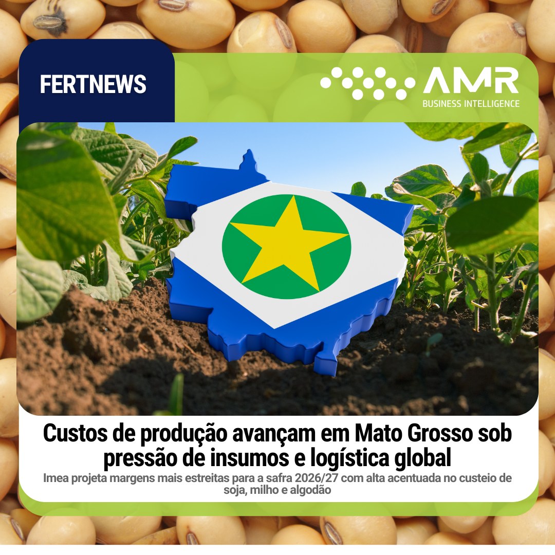 Capa da postagem Custos de produção avançam em Mato Grosso sob pressão de insumos e logística global