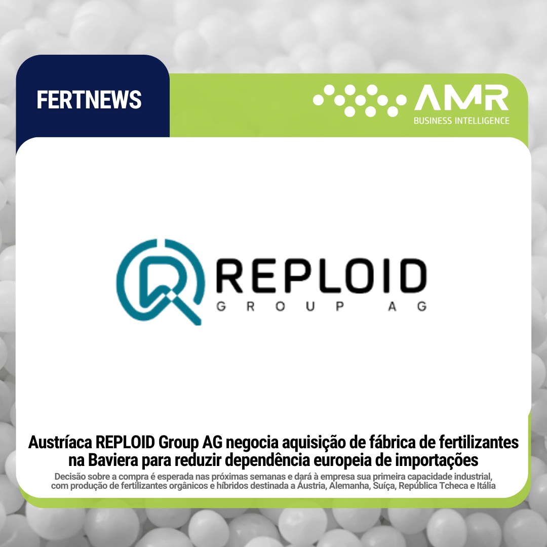 Capa da postagem Austríaca REPLOID Group AG negocia aquisição de fábrica de fertilizantes na Baviera para reduzir dependência europeia de importações