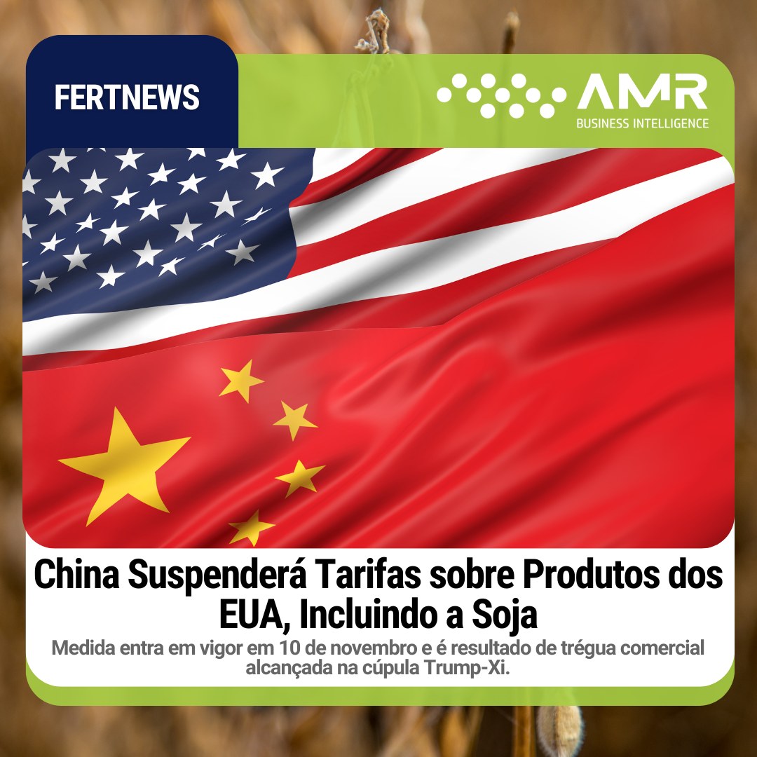 Capa da postagem China Suspenderá Tarifas sobre Produtos dos EUA, Incluindo a Soja