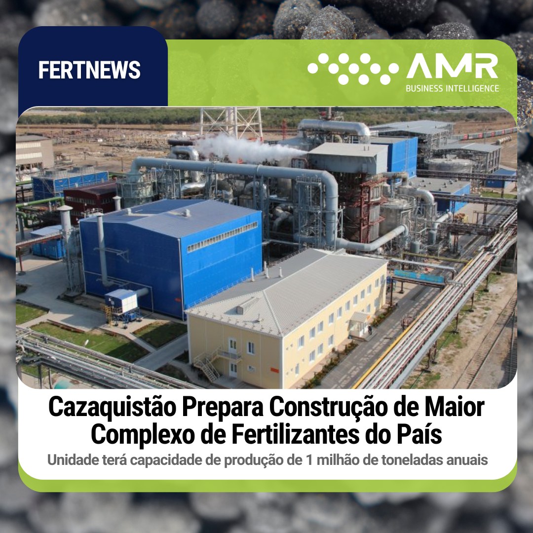 Capa da postagem Cazaquistão Prepara Construção de Maior Complexo de Fertilizantes do País