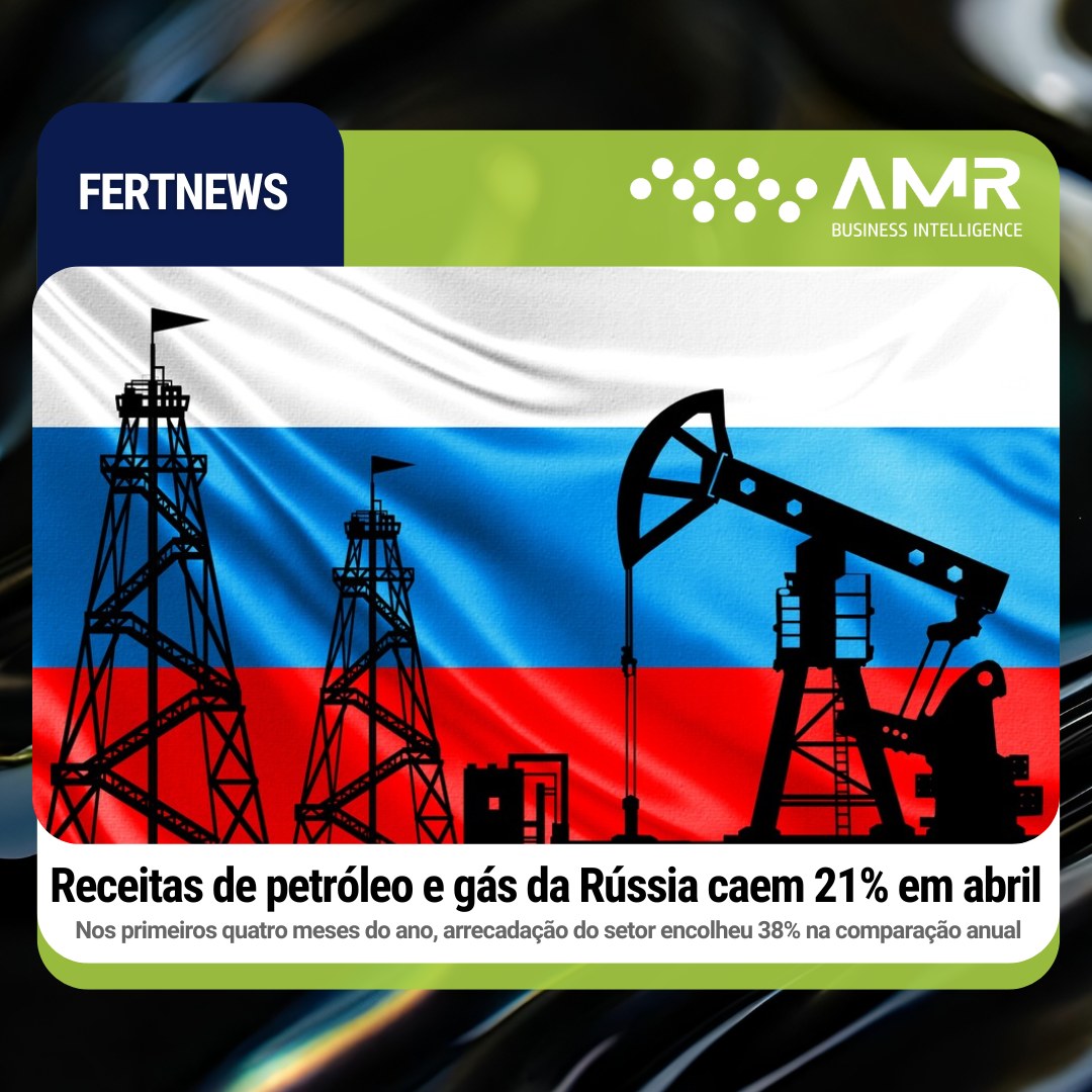 Capa da postagem Receitas de petróleo e gás da Rússia caem 21% em abril