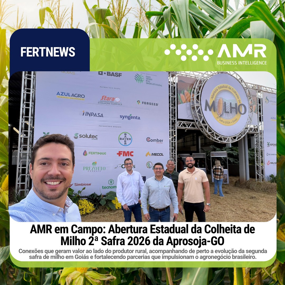 Capa da postagem AMR em Campo: Abertura Estadual da Colheita de Milho 2ª Safra 2026 da Aprosoja-GO