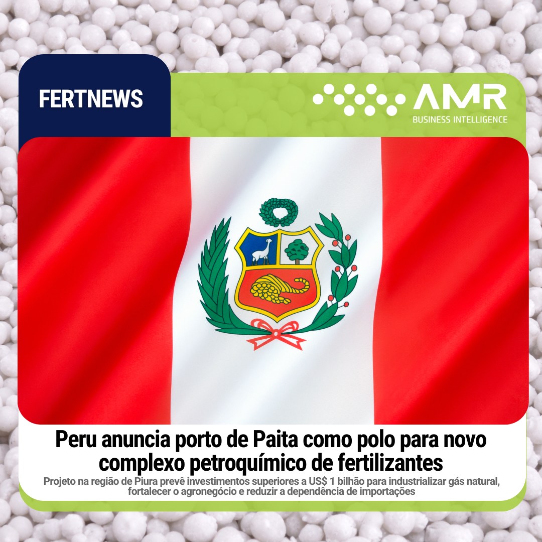 Capa da postagem Peru anuncia porto de Paita como polo para novo complexo petroquímico de fertilizantes