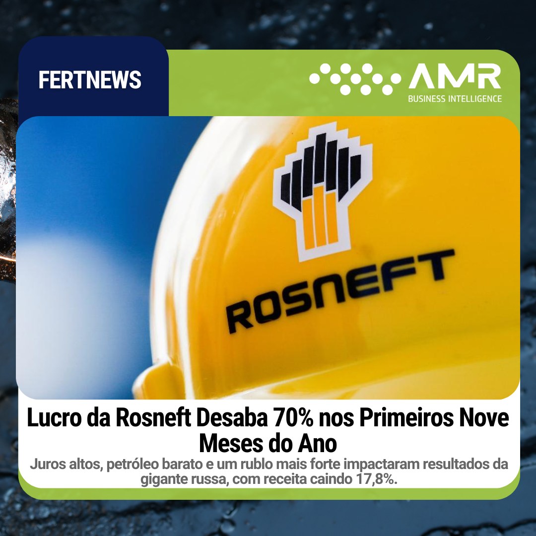 Capa da postagem Lucro da Rosneft Desaba 70% nos Primeiros Nove Meses do Ano