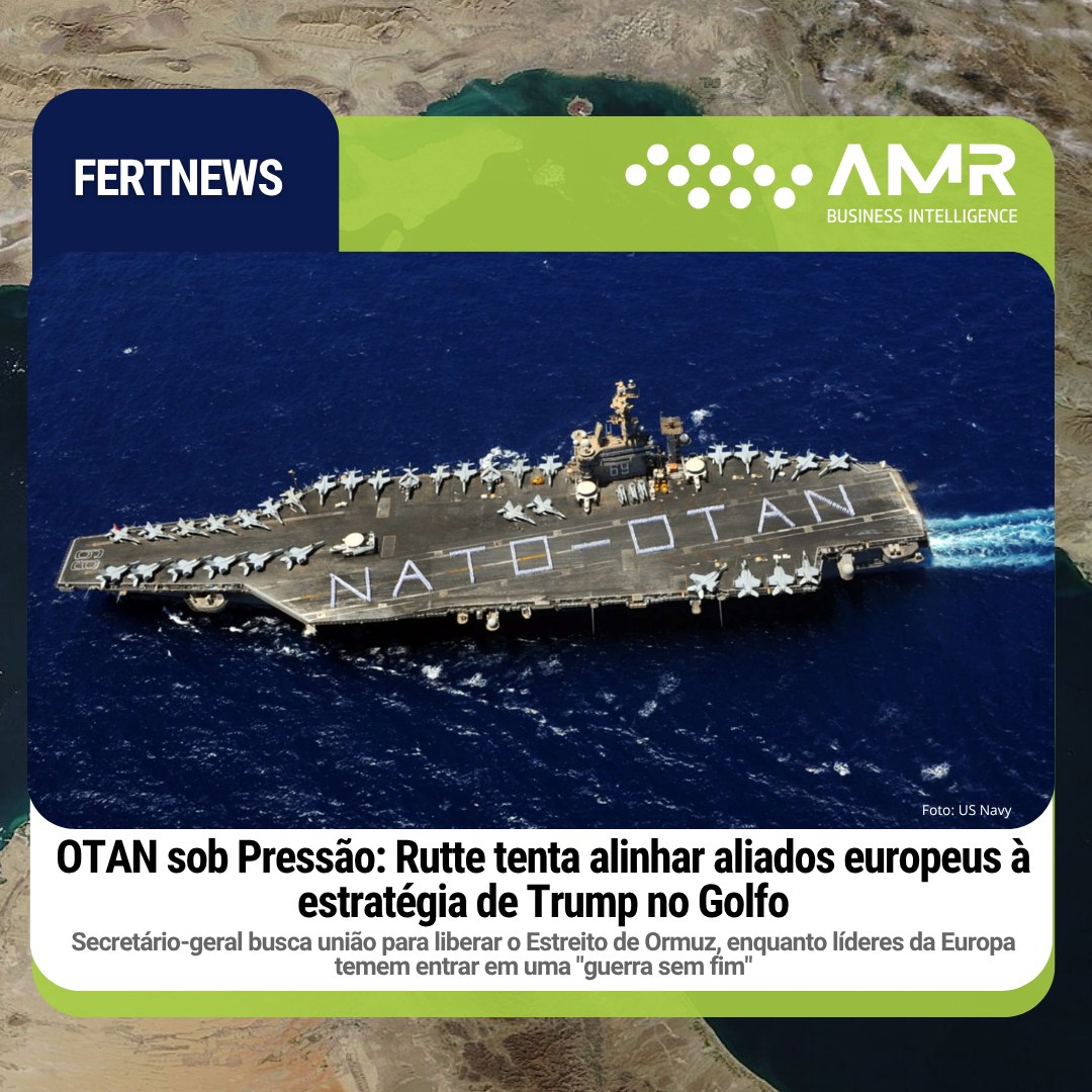 Capa da postagem OTAN sob Pressão: Rutte tenta alinhar aliados europeus à estratégia de Trump no Golfo