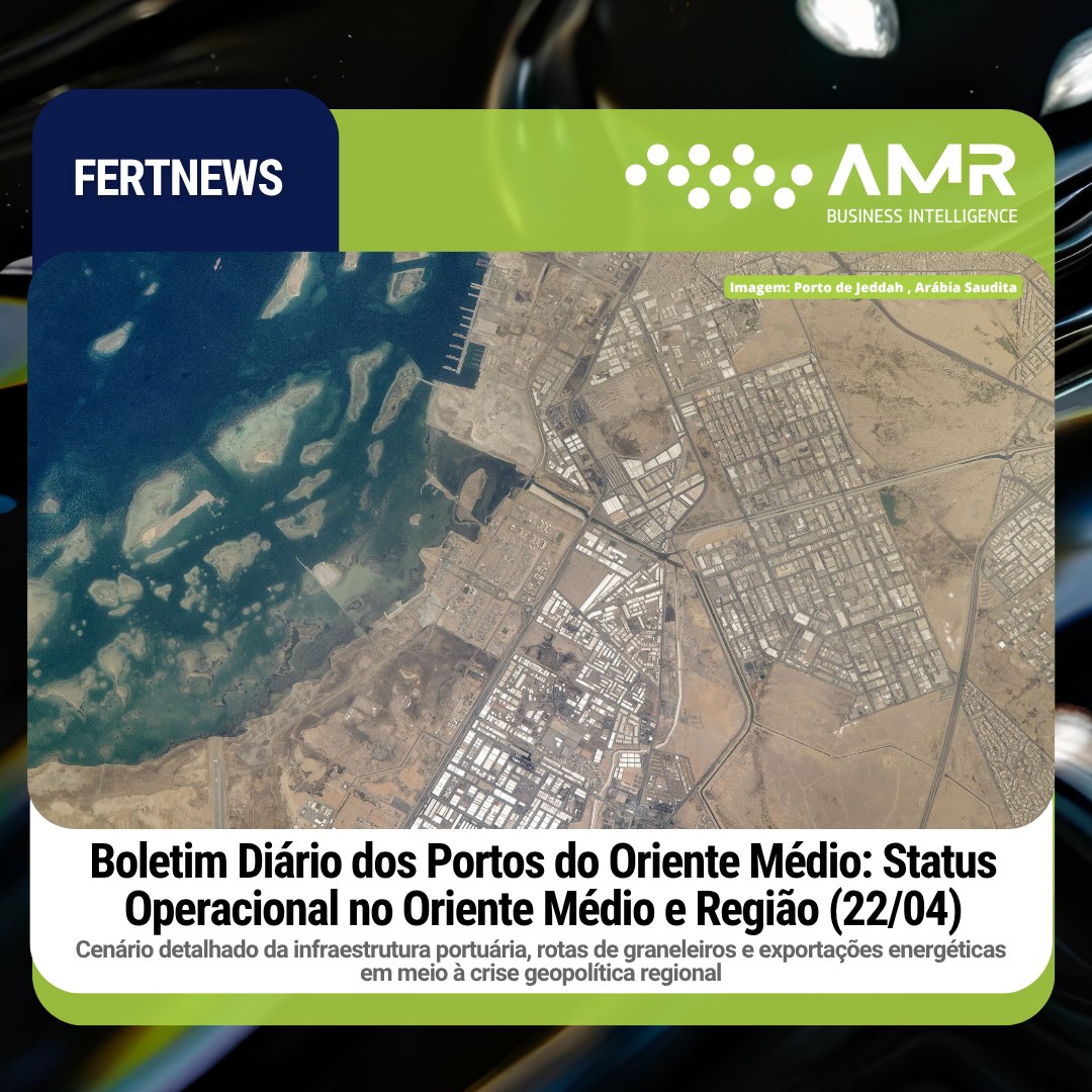 Capa da postagem Boletim Diário dos Portos do Oriente Médio: Status Operacional no Oriente Médio e Região (22/04)