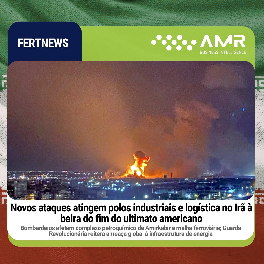 Capa da postagem Novos ataques atingem polos industriais e logística no Irã à beira do fim do ultimato americano