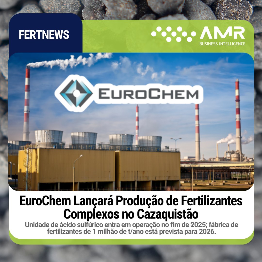 Capa da postagem EuroChem Lançará Produção de Fertilizantes Complexos no Cazaquistão