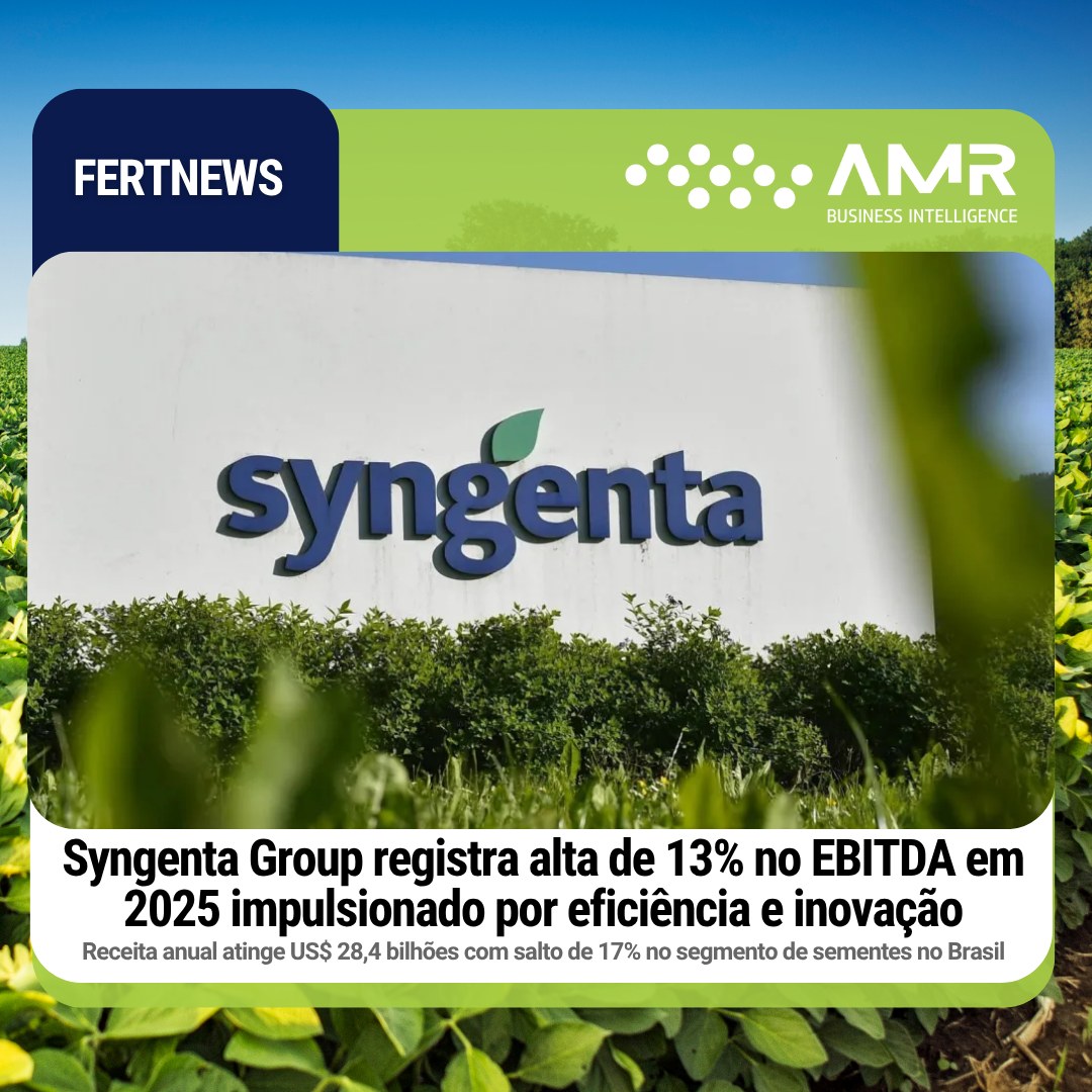Capa da postagem Syngenta Group registra alta de 13% no EBITDA em 2025 impulsionado por eficiência e inovação