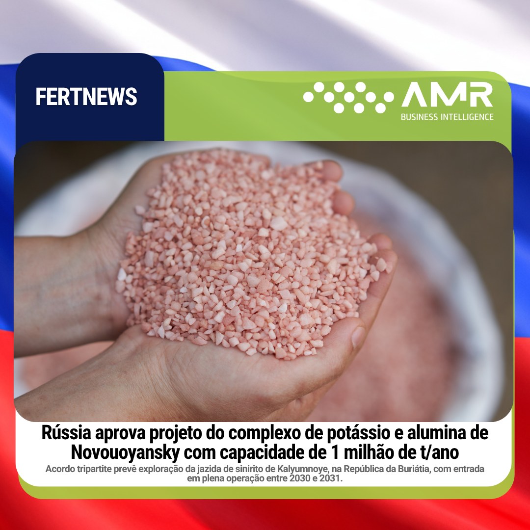 Capa da postagem Rússia aprova projeto do complexo de potássio e alumina de Novouoyansky com capacidade de 1 milhão de t/ano
