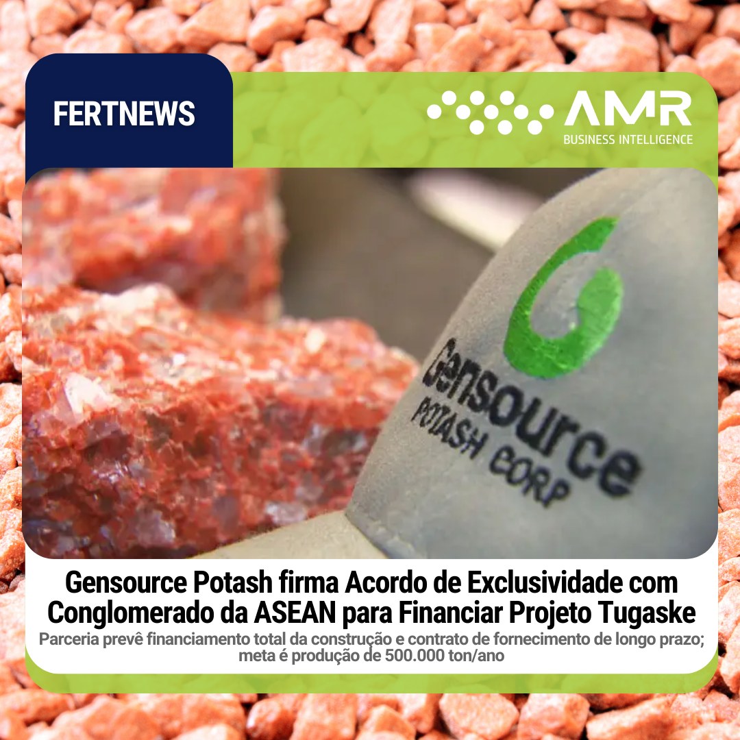 Capa da postagem Gensource Potash firma acordo de exclusividade com conglomerado da ASEAN para financiar Projeto Tugaske