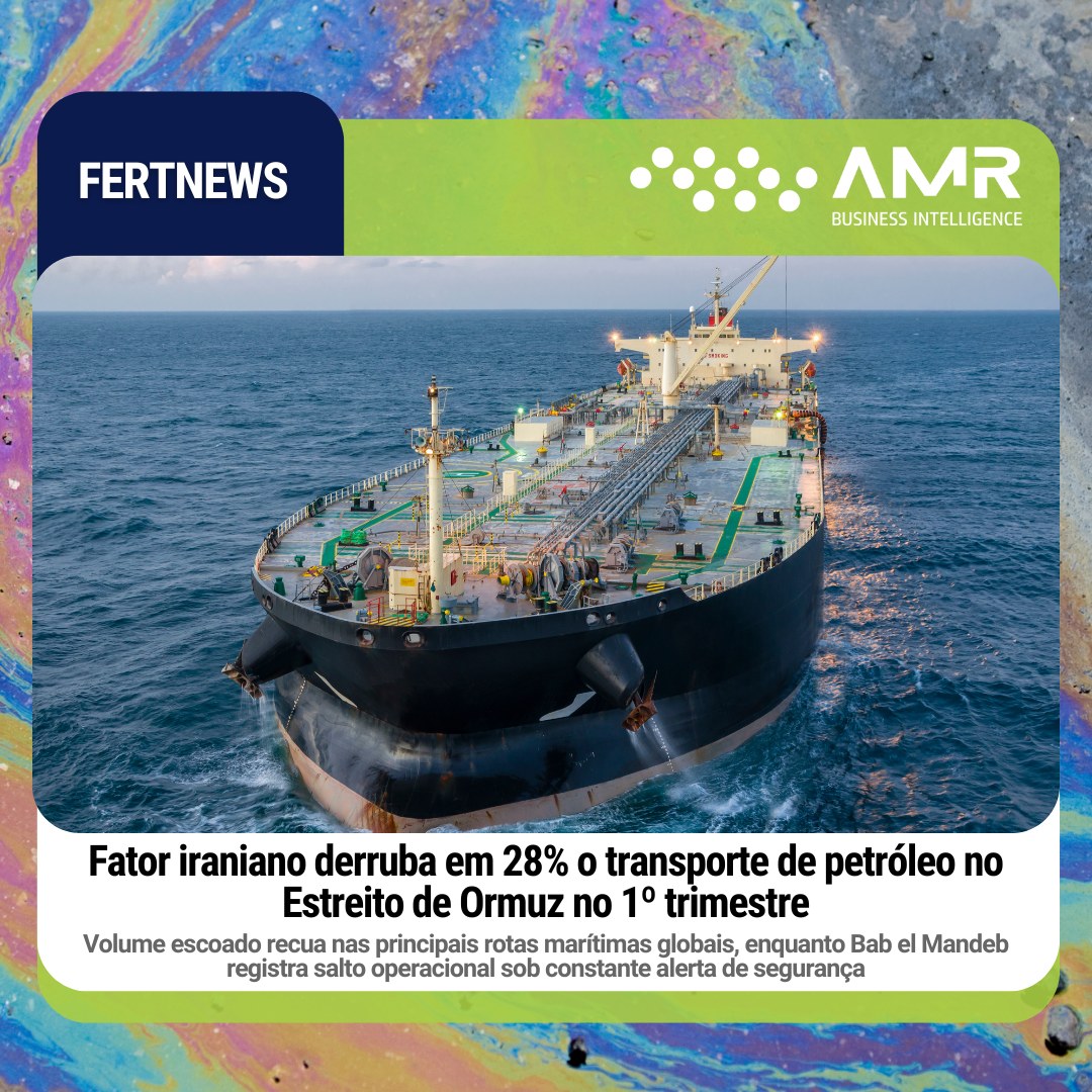 Capa da postagem Fator iraniano derruba em 28% o transporte de petróleo no Estreito de Ormuz no 1º trimestre