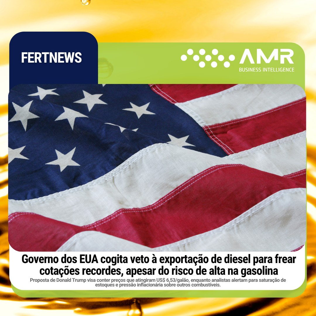 Capa da postagem Governo dos EUA cogita veto à exportação de diesel para frear cotações recordes, apesar do risco de alta na gasolina
