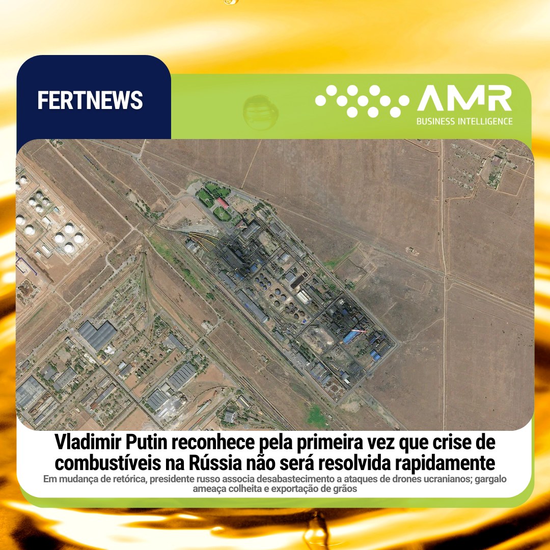 Capa da postagem Vladimir Putin reconhece pela primeira vez que crise de combustíveis na Rússia não será resolvida rapidamente