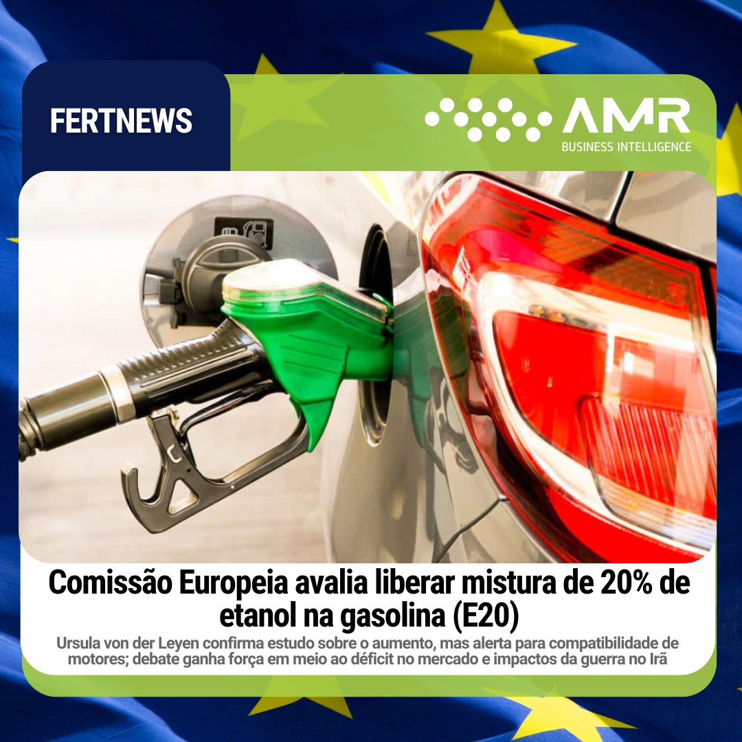 Capa da postagem Comissão Europeia avalia liberar mistura de 20% de etanol na gasolina (E20)