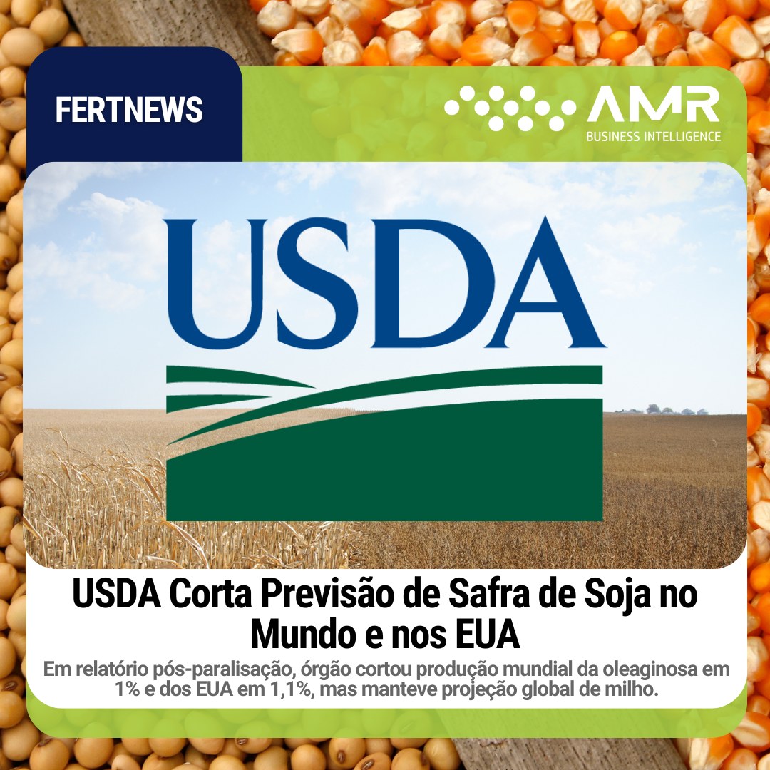 Capa da postagem USDA Corta Previsão de Safra de Soja no Mundo e nos EUA