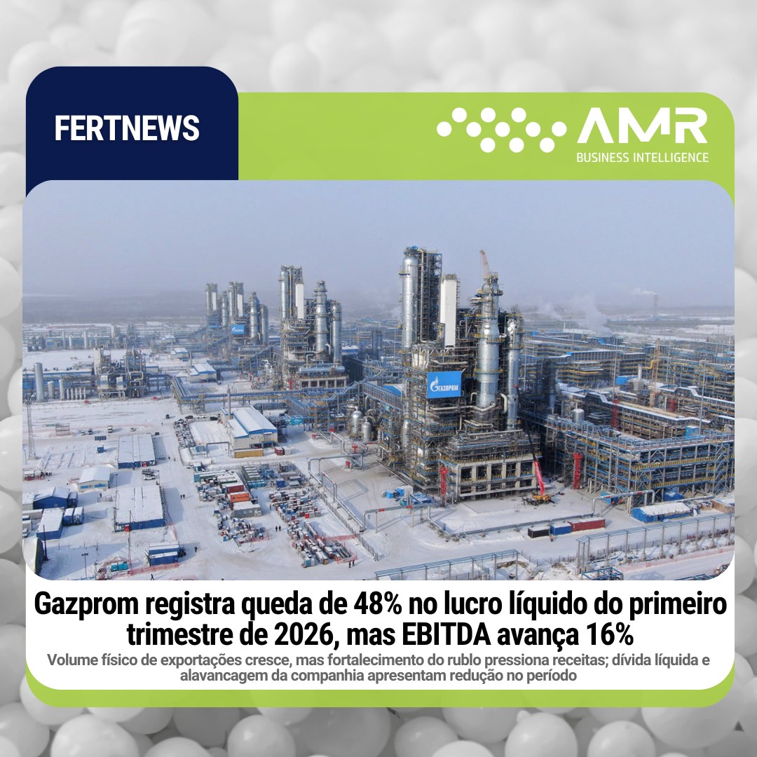 Capa da postagem Gazprom registra queda de 48% no lucro líquido do primeiro trimestre de 2026, mas EBITDA avança 16%