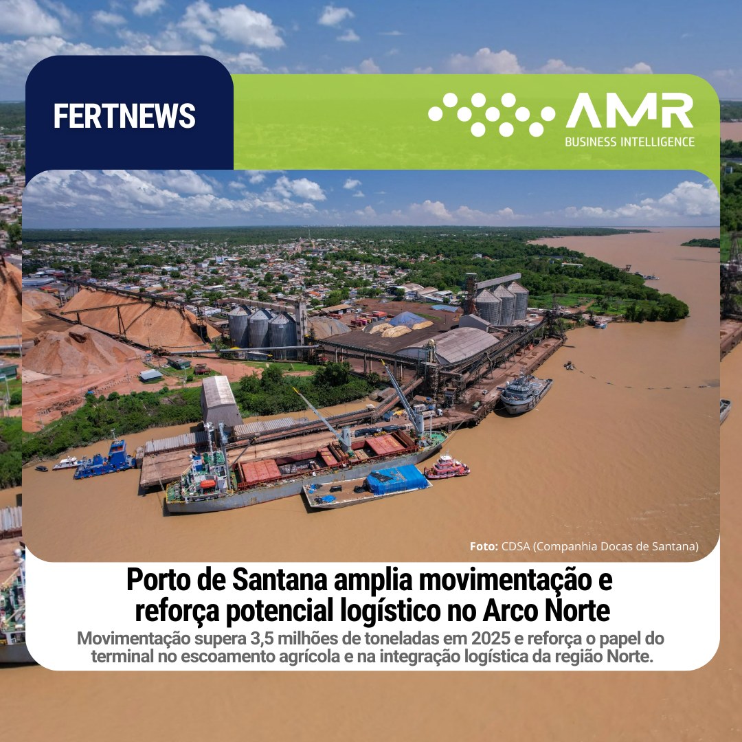 Capa da postagem Porto de Santana amplia movimentação e reforça potencial logístico no Arco Norte