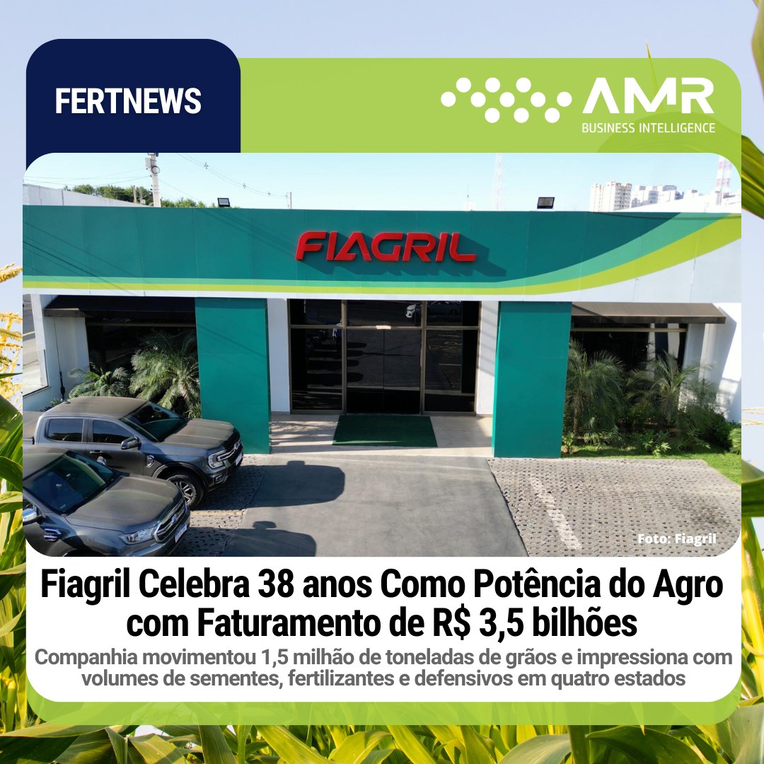 Capa da postagem Fiagril Celebra 38 anos Como Potência do Agro com Faturamento de R$ 3,5 bilhões