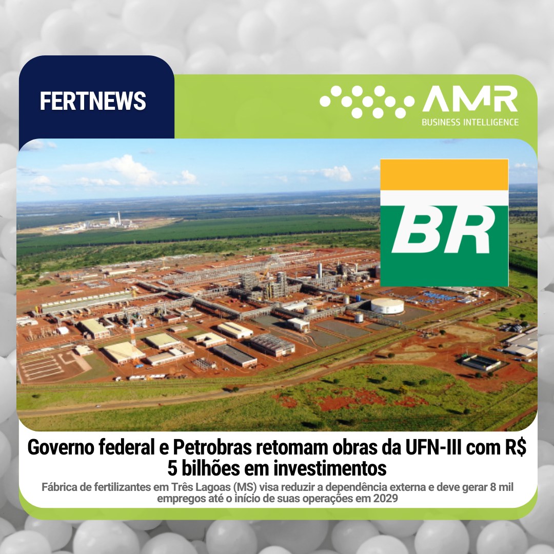 Capa da postagem Governo federal e Petrobras retomam obras da UFN-III com R$ 5 bilhões em investimentos