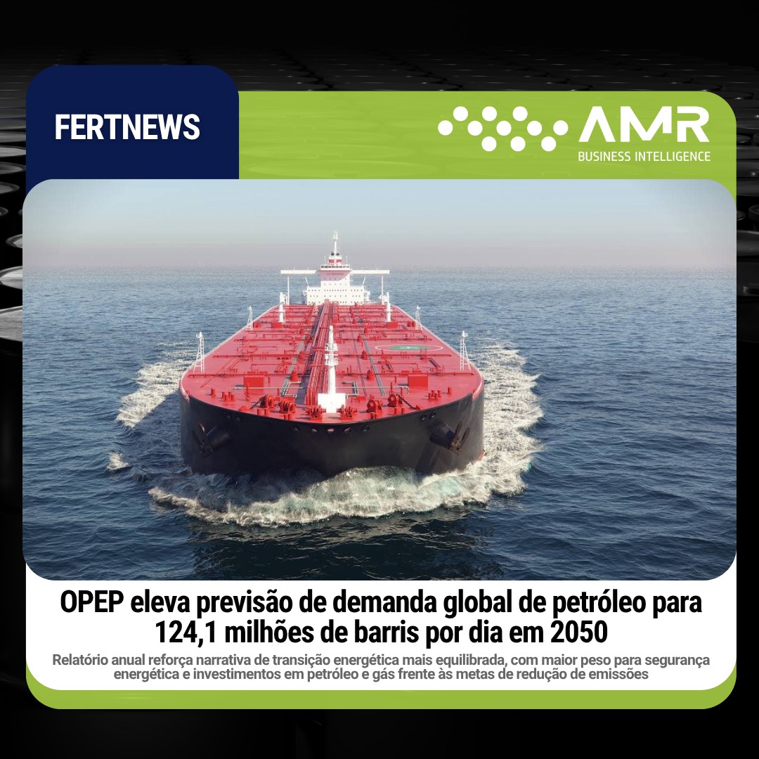 Capa da postagem OPEP eleva previsão de demanda global de petróleo para 124,1 milhões de barris por dia em 2050