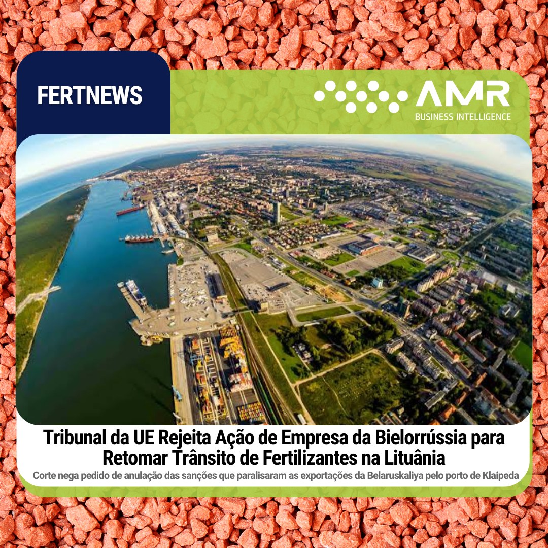Capa da postagem Tribunal da UE Rejeita Ação de Empresa da Bielorrússia para Retomar Trânsito de Fertilizantes na Lituânia