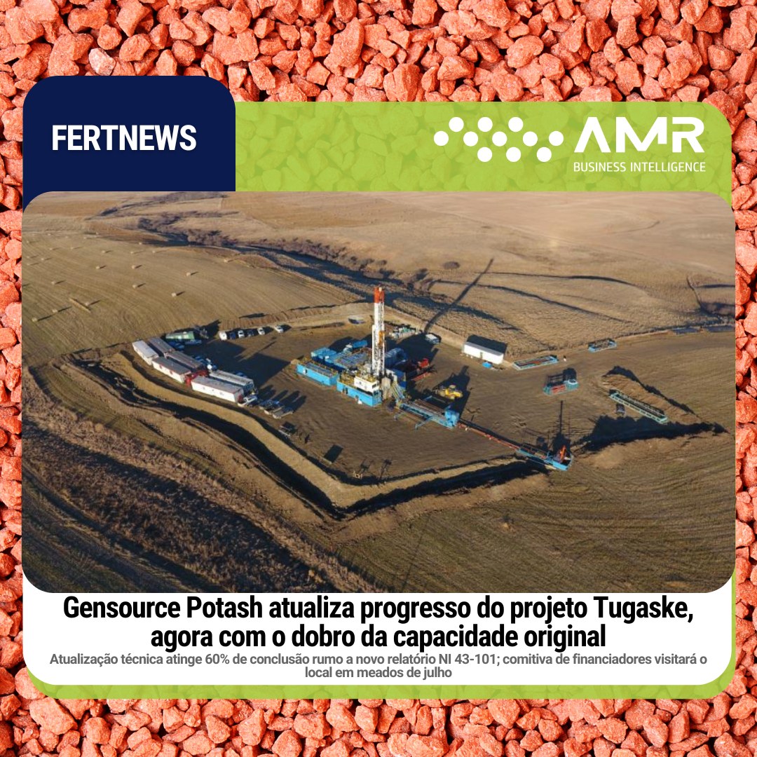 Capa da postagem Gensource Potash atualiza progresso do projeto Tugaske, agora com o dobro da capacidade original