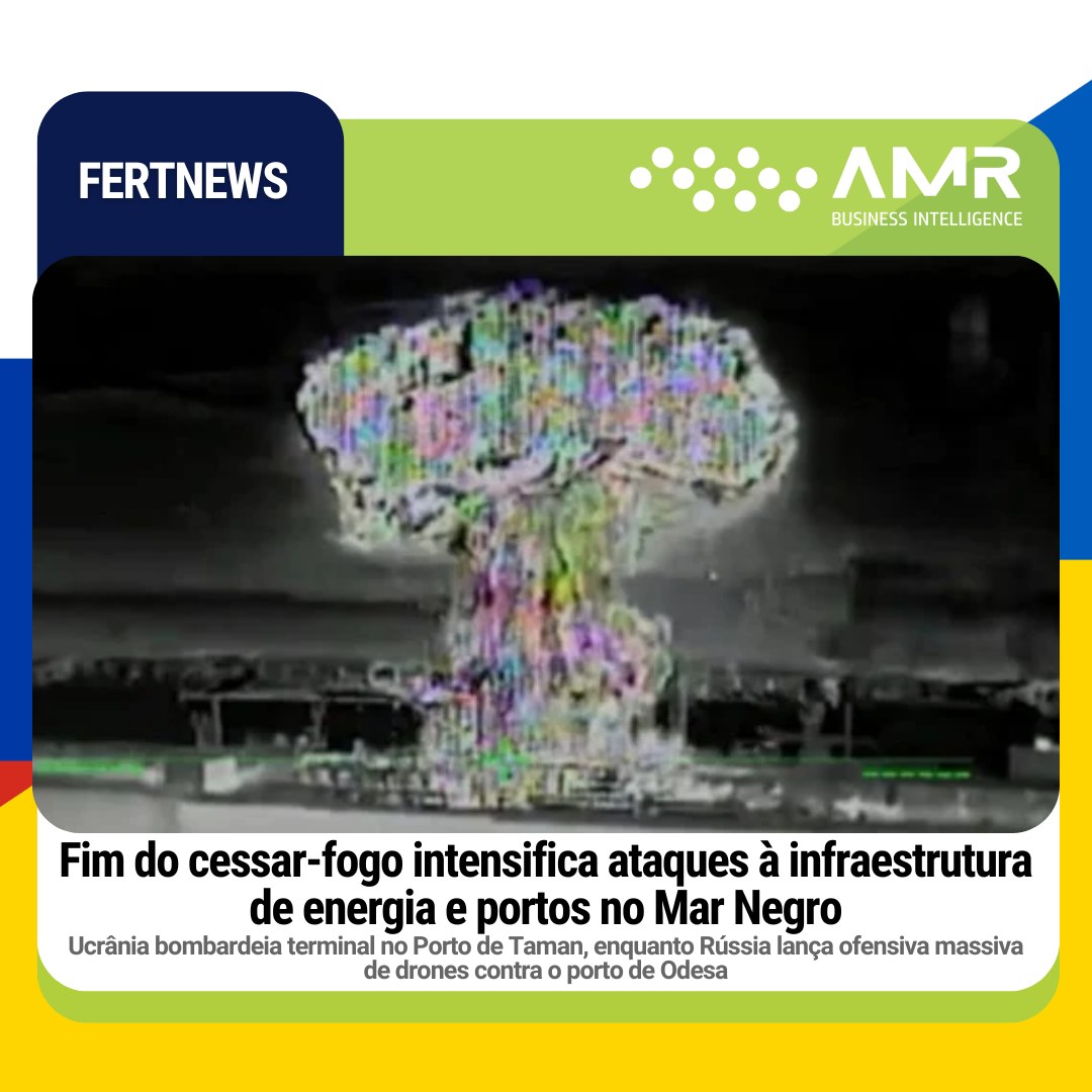 Capa da postagem Fim do cessar-fogo intensifica ataques à infraestrutura de energia e portos no Mar Negro
