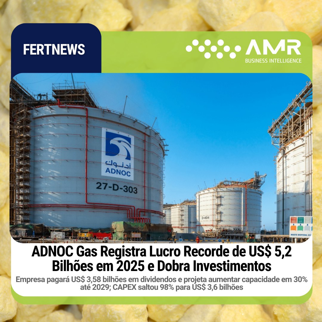 Capa da postagem ADNOC Gas Registra Lucro Recorde de US$ 5,2 Bilhões em 2025 e Dobra Investimentos